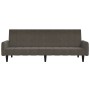 2-seater sofa bed dark gray microfiber fabric by vidaXL, Sofas - Ref: Foro24-340668, Price: 197,47 €, Discount: %