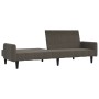 2-seater sofa bed dark gray microfiber fabric by vidaXL, Sofas - Ref: Foro24-340668, Price: 197,47 €, Discount: %