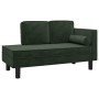 Diwansofa mit Kissen und Kopfkissen aus grünem Samt von vidaXL, Sofas - Ref: Foro24-340705, Preis: 184,98 €, Rabatt: %