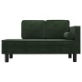 Diwansofa mit Kissen und Kopfkissen aus grünem Samt von vidaXL, Sofas - Ref: Foro24-340705, Preis: 184,98 €, Rabatt: %