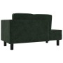 Diwansofa mit Kissen und Kopfkissen aus grünem Samt von vidaXL, Sofas - Ref: Foro24-340705, Preis: 184,98 €, Rabatt: %