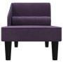 Sofá diván con cojín de cabeza tela morado de vidaXL, Sofás - Ref: Foro24-340731, Precio: 131,99 €, Descuento: %