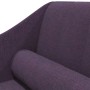 Sofá diván con cojín de cabeza tela morado de vidaXL, Sofás - Ref: Foro24-340731, Precio: 131,99 €, Descuento: %