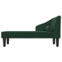 Divan sofa with head cushion dark green fabric by vidaXL, Sofas - Ref: Foro24-340730, Price: 134,06 €, Discount: %