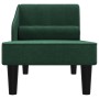 Divan sofa with head cushion dark green fabric by vidaXL, Sofas - Ref: Foro24-340730, Price: 134,06 €, Discount: %