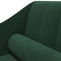 Divan sofa with head cushion dark green fabric by vidaXL, Sofas - Ref: Foro24-340730, Price: 134,06 €, Discount: %