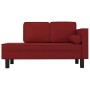 Sofa divan cushions and head cushion red synthetic leather by vidaXL, Sofas - Ref: Foro24-340699, Price: 152,84 €, Discount: %