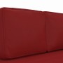 Sofa divan cushions and head cushion red synthetic leather by vidaXL, Sofas - Ref: Foro24-340699, Price: 152,84 €, Discount: %