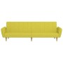 2 seater sofa bed green fabric by vidaXL, Sofas - Ref: Foro24-337530, Price: 169,99 €, Discount: %