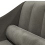 Sofá diván con cojín de cabeza terciopelo gris oscuro de vidaXL, Sofás - Ref: Foro24-340715, Precio: 139,72 €, Descuento: %