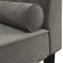 Divan sofa with dark gray velvet head cushion by vidaXL, Sofas - Ref: Foro24-340715, Price: 139,72 €, Discount: %