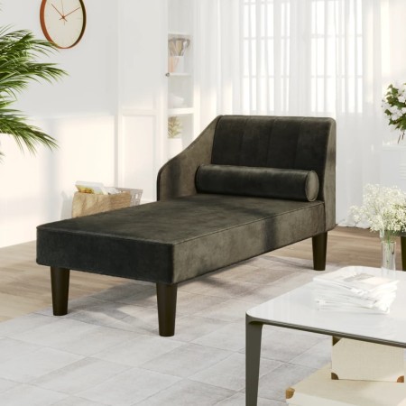 Divan sofa with black velvet head cushion by vidaXL, Sofas - Ref: Foro24-340720, Price: 128,99 €, Discount: %