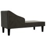 Sofá diván con cojín de cabeza terciopelo negro de vidaXL, Sofás - Ref: Foro24-340720, Precio: 128,27 €, Descuento: %