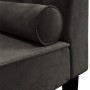 Divan sofa with black velvet head cushion by vidaXL, Sofas - Ref: Foro24-340720, Price: 128,99 €, Discount: %