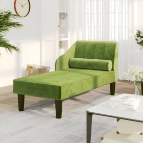 Divan sofa with light green velvet head cushion by vidaXL, Sofas - Ref: Foro24-340717, Price: 132,99 €, Discount: %