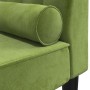 Divan sofa with light green velvet head cushion by vidaXL, Sofas - Ref: Foro24-340717, Price: 132,99 €, Discount: %