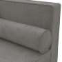 Diwansofa mit Kissen und hellgrauem Samtkopfkissen von vidaXL, Sofas - Ref: Foro24-340703, Preis: 184,36 €, Rabatt: %