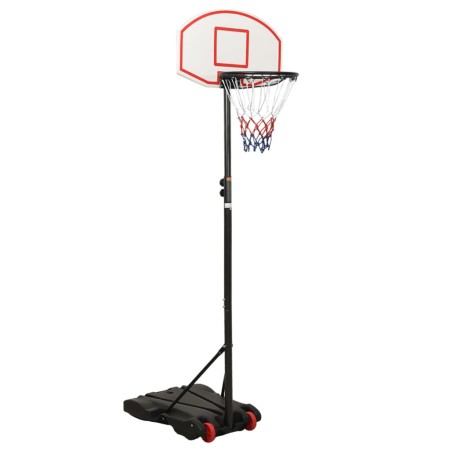 Canasta de baloncesto polietileno blanco 216-250 cm de vidaXL, Canastas de baloncesto - Ref: Foro24-93655, Precio: 103,32 €, ...