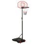 Weißer Basketballkorb aus Polyethylen, 216–250 cm von vidaXL, Basketballkörbe - Ref: Foro24-93655, Preis: 104,85 €, Rabatt: %