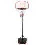 Canasta de baloncesto polietileno blanco 216-250 cm de vidaXL, Canastas de baloncesto - Ref: Foro24-93655, Precio: 103,32 €, ...