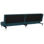 2-Sitzer-Schlafsofa aus blauem Samt von vidaXL, Sofas - Ref: Foro24-337570, Preis: 206,69 €, Rabatt: %