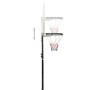 Canasta de baloncesto polietileno blanco 216-250 cm de vidaXL, Canastas de baloncesto - Ref: Foro24-93655, Precio: 103,32 €, ...