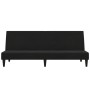 2 seater sofa bed black microfiber fabric by vidaXL, Sofas - Ref: Foro24-340675, Price: 180,88 €, Discount: %