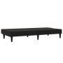 2 seater sofa bed black microfiber fabric by vidaXL, Sofas - Ref: Foro24-340675, Price: 180,88 €, Discount: %