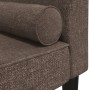 Divan sofa with taupe fabric head cushion by vidaXL, Sofas - Ref: Foro24-340732, Price: 131,99 €, Discount: %