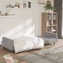 2-seater sofa bed light gray microfiber fabric by vidaXL, Sofas - Ref: Foro24-340679, Price: 226,67 €, Discount: %