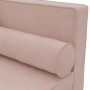 Diwansofa mit Kissen und Kopfkissen aus rosa Samt von vidaXL, Sofas - Ref: Foro24-340707, Preis: 183,07 €, Rabatt: %