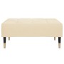 2-seater sofa bed with cream velvet footrest by vidaXL, Sofas - Ref: Foro24-3081795, Price: 254,08 €, Discount: %