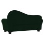 Dunkelgrünes Kindersofa aus Samt von vidaXL, Sofas - Ref: Foro24-344168, Preis: 113,04 €, Rabatt: %