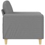 Light gray fabric armchair 60 cm by vidaXL, Sofas - Ref: Foro24-349073, Price: 126,59 €, Discount: %