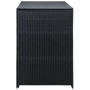 Cobertizo doble contenedor basura ratán negro 148x80x111cm de vidaXL, Cobertizos - Ref: Foro24-43887, Precio: 229,99 €, Descu...