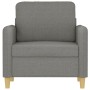 Dark gray fabric armchair 60 cm by vidaXL, Sofas - Ref: Foro24-349074, Price: 138,80 €, Discount: %