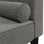 Divan sofa with head cushion dark gray fabric by vidaXL, Sofas - Ref: Foro24-340725, Price: 126,40 €, Discount: %