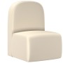 Sofá infantil 2 en 1 de cuero sintético blanco de vidaXL, Sofás - Ref: Foro24-325516, Precio: 73,99 €, Descuento: %