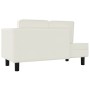 Divan sofa with cushions and head cushion cream synthetic leather by vidaXL, Sofas - Ref: Foro24-340696, Price: 165,87 €, Dis...