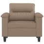 Cappuccino-colored synthetic leather armchair 60 cm by vidaXL, Sofas - Ref: Foro24-349244, Price: 158,93 €, Discount: %