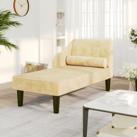 Divan sofa with cream velvet head cushion by vidaXL, Sofas - Ref: Foro24-340723, Price: 129,99 €, Discount: %