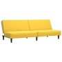 2-seater sofa bed with yellow velvet footrest by vidaXL, Sofas - Ref: Foro24-3081861, Price: 252,99 €, Discount: %