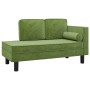 Diwansofa mit Kissen und hellgrünem Samtkopfkissen von vidaXL, Sofas - Ref: Foro24-340706, Preis: 183,07 €, Rabatt: %