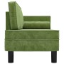 Diwansofa mit Kissen und hellgrünem Samtkopfkissen von vidaXL, Sofas - Ref: Foro24-340706, Preis: 183,07 €, Rabatt: %