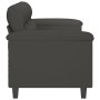 3-seater sofa in dark gray microfiber fabric 180 cm by vidaXL, Sofas - Ref: Foro24-349229, Price: 322,13 €, Discount: %