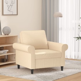 Cream fabric armchair 60 cm by vidaXL, Sofas - Ref: Foro24-349179, Price: 130,99 €, Discount: %