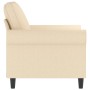 Sillón de tela color crema 60 cm de vidaXL, Sofás - Ref: Foro24-349179, Precio: 130,70 €, Descuento: %