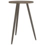 Mesa de bistró MDF y hierro gris Ø50x76 cm de vidaXL, Mesas de cocina y de comedor - Ref: Foro24-286086, Precio: 50,09 €, Des...