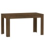 Mesa de comedor madera contrachapada roble marrón 140x74,5x76 cm de vidaXL, Mesas de cocina y de comedor - Ref: Foro24-815200...