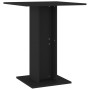 Black plywood bistro table 60x60x75 cm by vidaXL, Kitchen and dining tables - Ref: Foro24-802103, Price: 44,58 €, Discount: %